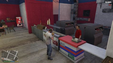 Working Burger Shot Gta5