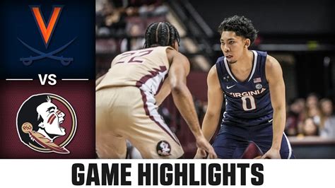 Virginia Vs Florida State Mens Basketball Highlights 2022 23 Youtube