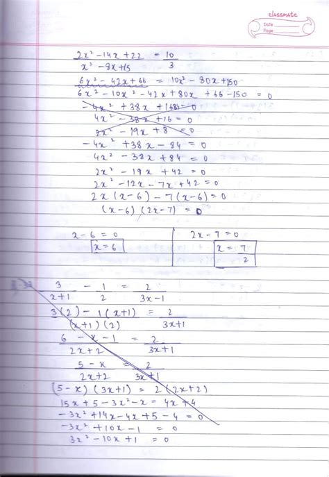 RD Sharma Solutions For Class 10 Quadratic Equations Exercise 4 3 PDF