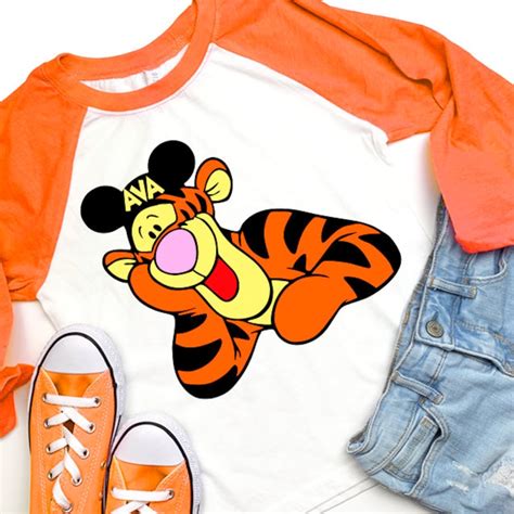 Tigger Shirt Winnie the Pooh Shirt Shirt Disney Women's | Etsy