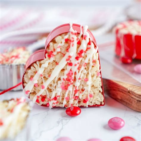 Valentines Day Rice Krispie Treats T Idea Lemonpeony