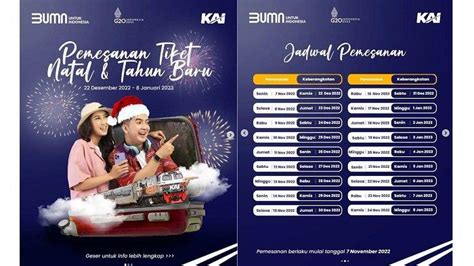 Ketentuan Pembelian Tiket Kereta Api Periode Libur Natal Dan Tahun Baru