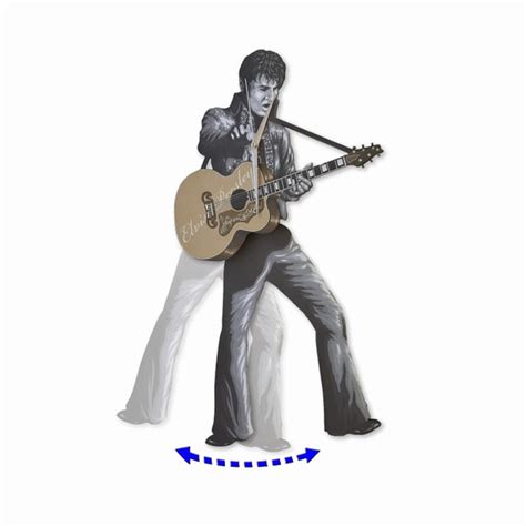 Elvis Presley Swinging Legs Wall Clock Elvis Presley Ts Etsy