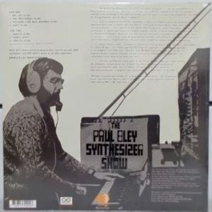 Paul Bley The Paul Bley Synthesizer Show LP Buy From Vinylnet