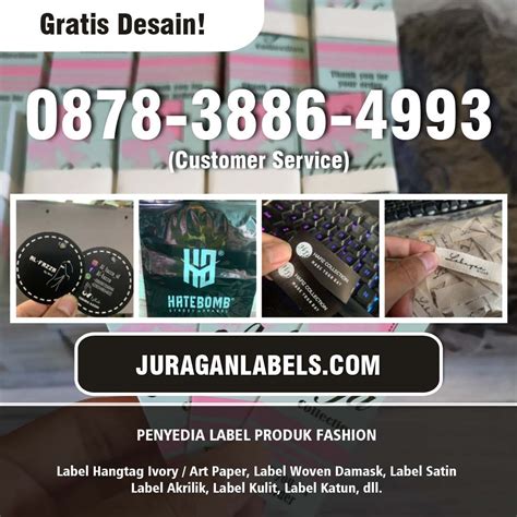 HUB. 087838864993 Cetak Hangtag Semboro Jember | by ...