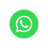 Black Whatsapp Logo In A Circle PNGs for Free Download