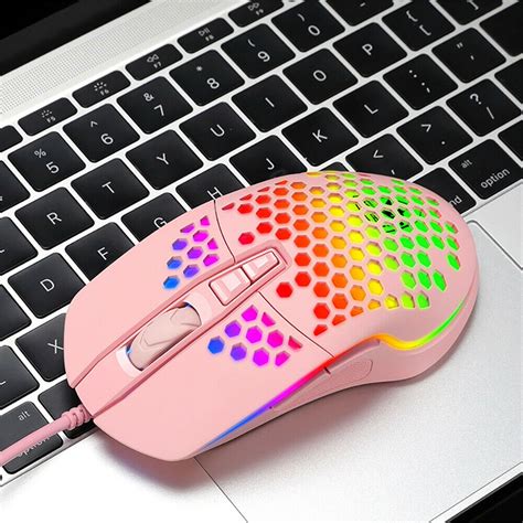 gaming mice mouse  dpi usb rgb flowing backlit grandado
