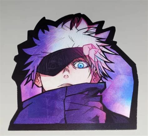 Stickers D Manga Gojo Satoru Jujutsu Kaisen X Cm Neuf