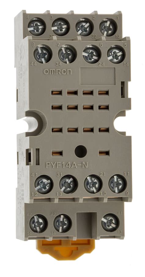 Omron My N Relay And Relay And Relay Base Connection Off