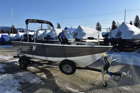 New 2023 Crestliner 1700 Vision 59937 Whitefish Boat Trader