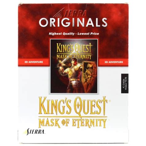 Kings Quest Mask Of Eternity Pc Big Box Sierra Originals Wts