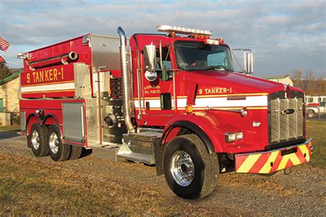 Ridgebury Volunteer Fire Co Dry Side Tanker Glick Fire Equipment