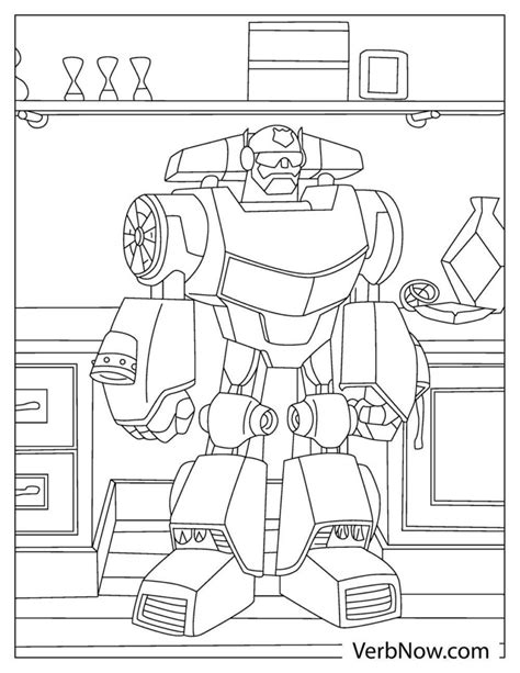 Free RESCUE BOTS Coloring Pages for Download (Printable PDF)