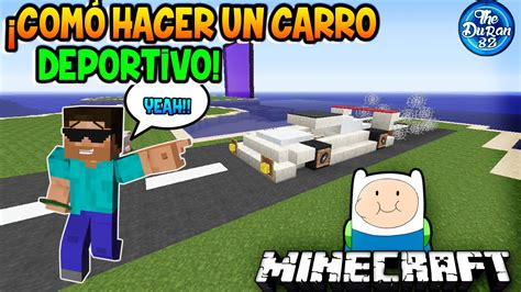 Minecraft ¡cómo Hacer Un Carrocoche Deportivo Que Funciona Xbox