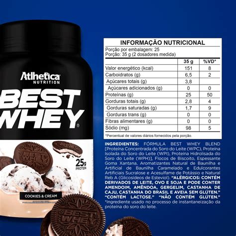 Best Whey Cookies And Cream O Sabor Dos Sonhos Que Te Leva Aos