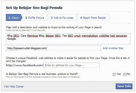 Cara Membuat Facebook Page Di Blogspot Belajar Seo Pemula