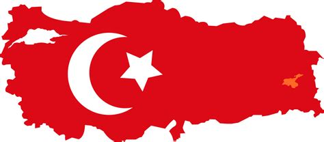 Turkey Map with High detailed. Map of Turkey filled with national flag ...