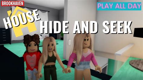 HOUSE HIDE AND SEEK IN ROBLOX BROOKHAVEN RP YouTube