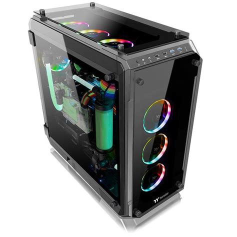 Gabinete Gamer Thermaltake View Rgb Full Tower Fans