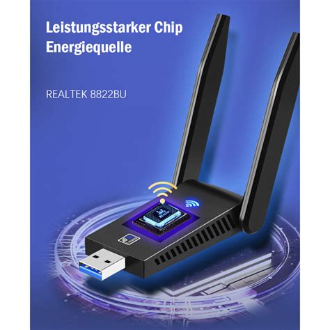 Bluetooth Mbps Wifi Adapter Wlan Usb Stick Ghz Dual Band