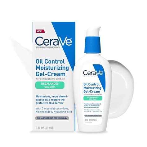 Amazon Cerave Oil Control Moisturizing Gel Cream Face Moisturizer