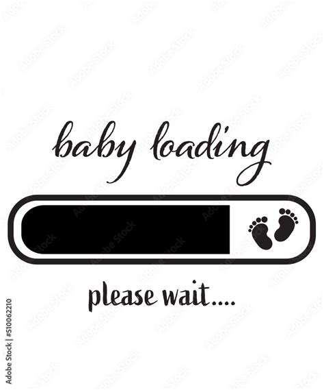 Baby Loading Svg Bundle Baby Loading Please Wait Svg Pregnancy Svg