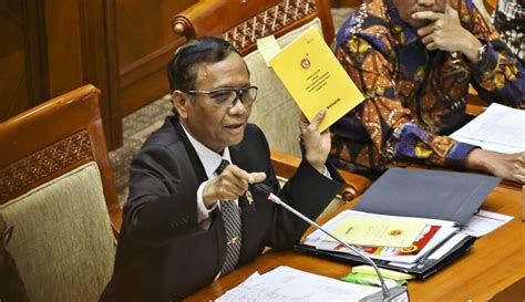 Isu Mahfud Md Hanya Selidik Kasus Yang Viral Kalau Tidak Viral Saya