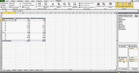 Pivot Tabellen erstellen - Excel für Einsteiger - YouTube