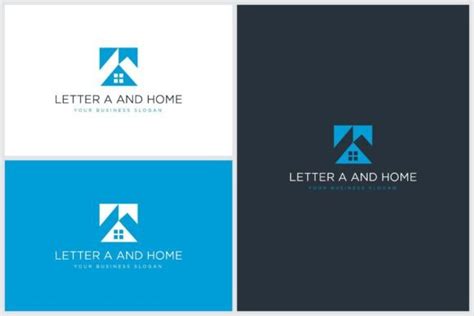 Letter A And House Logo Design Graphic By Fransiska Sari Creative Fabrica