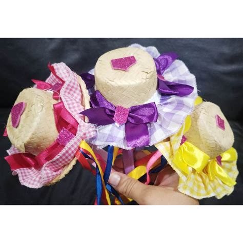 Arco De Chapéu Para Festa Junina - Tiara Arco de Festa Junina Julina Com Chapéu Boneca Enfeitado | Shopee ...