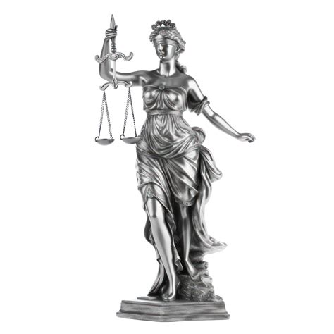 Premium Photo A Statue Of A Lady Justice With A Scales On Her Head