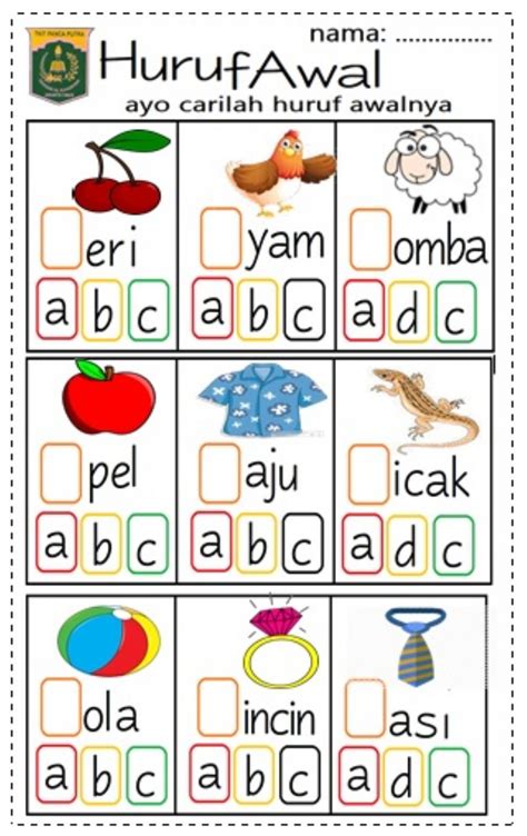 Writing Practice Preschool Color Worksheets For Preschool Writing