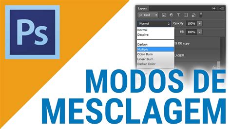 Modos De Mesclagem Blending Modes Photoshop Youtube