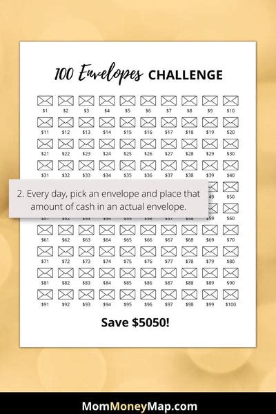 5000 Savings Challenge Printable Pdf Mom Money Map