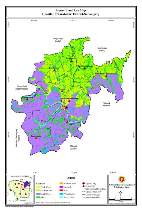 Mouza Map & 3 Detailed Maps of Dowarabazar Upazila, Sunamganj, Bangladesh - Tourism Directory of ...