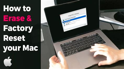 How To Reset Macbook Pro To Factory Settings Tutorial Youtube