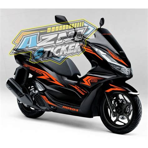 Jual Cod Striping Pcx Stiker Cutting List Bodi Honda Pcx