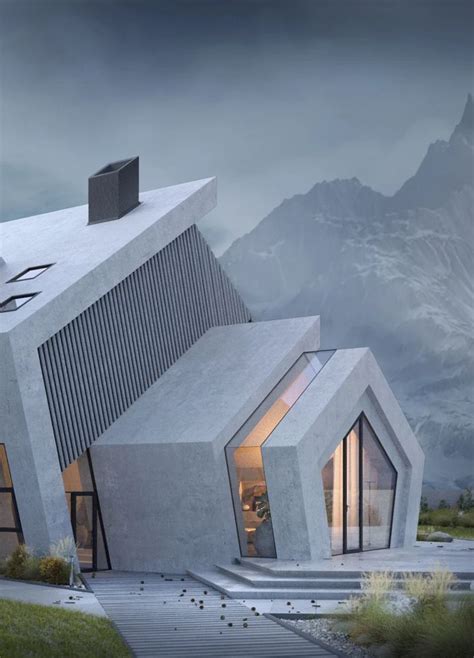 The Concrete Pentahouse By Wamhouse Studio Is Inspired By The Shape