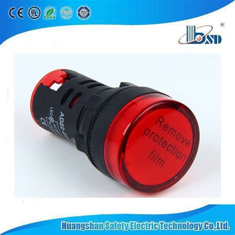 Ad16 22ds LED Indicator Lamp Pilot Lamp 220V AC Red Color Indicator