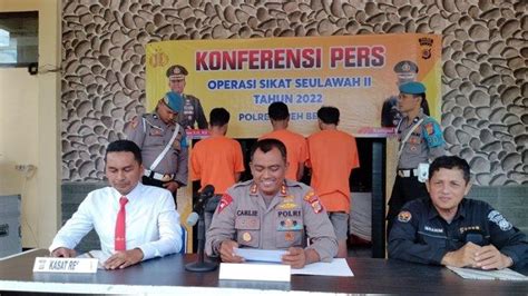 Polisi Ungkap Tiga Kasus Curanmor Tiga Tersangka Ikut Digulung