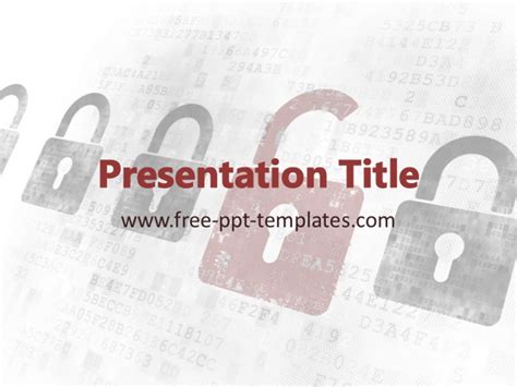 Cyber Crime PPT Template - Mr. Templates