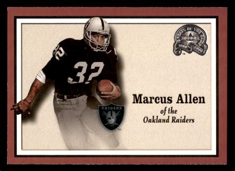 2000 Fleer Greats Of The Game 36 Marcus Allen For Sale Online EBay