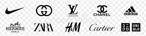 Clothing Brands Logos Stock Illustrations – 157 Clothing Brands Logos ...