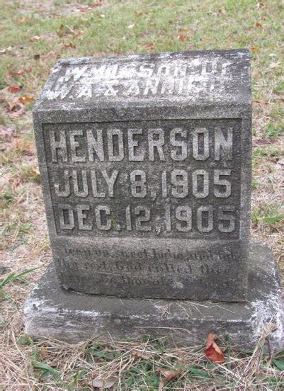 William Lesley Henderson Memorial Find A Grave