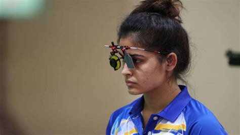 Shooting Manu Bhaker Rahi Sarnobat Crash Out Of Women S M Pistol