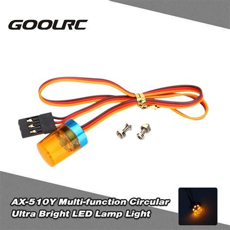 Original Goolrc Ax Y Multi Function Circular Ultra Bright Police Led