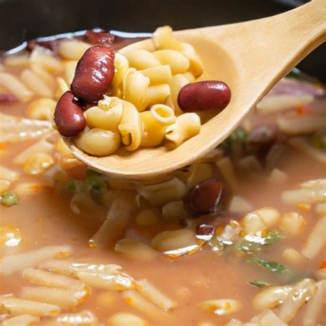 Refreshing Pasta And Bean Soup (Easy And Nutritious) - Soup Chick