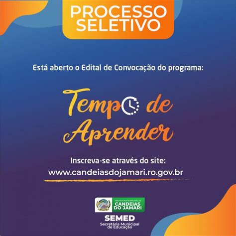 Processo Seletivo 2022 Tempo De Aprender