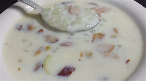 Sago Kheer Recipe Creamy Sabudana Kheer Easy To Make Good Food