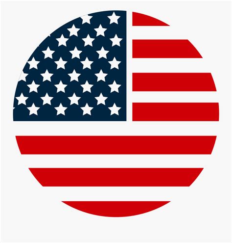 Logo Us Flag Circle , Free Transparent Clipart - ClipartKey